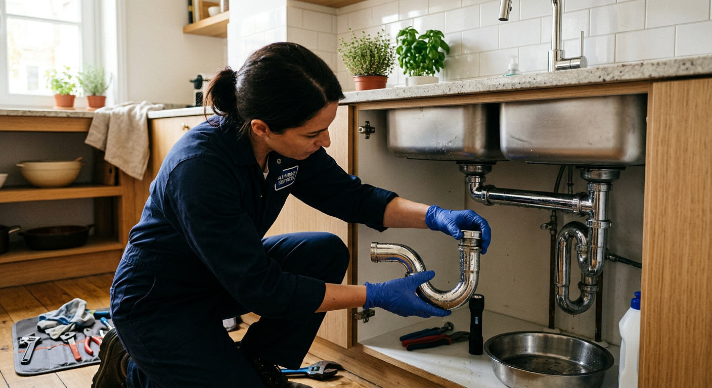 Débouchage évier de cuisine par un plombier à Massy 91